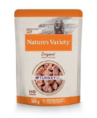 Natures Variety original adult medium / maxi pouch turkey no grain
