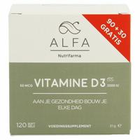 Alfa Vitamine D3 2000 IU 120 Softgels