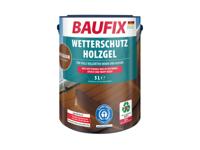 BAUFIX Weerbeschermende houtgel 5 liter (Notenhout)