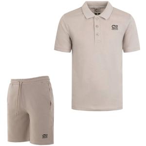 Cruyff Energized Polo Zomerset Kids Lichtbruin Zwart