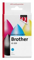 Inktcartridge quantore brother lc-223 blauw