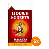 Douwe Egberts - Aroma rood (grove maling) - 6x 500g