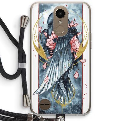 Golden Raven: LG K10 (2017) Transparant Hoesje met koord