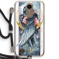Golden Raven: LG K10 (2017) Transparant Hoesje met koord