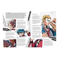Creativ Company Hobbyset illustratie manga en stripboekhelden kleurset