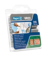 Hekwerkringen Zwart Gecoat VR22 in Blister 215st, 5-11mm