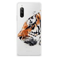 Smartphone hoesje Sony Xperia 10 III Watercolor Tiger