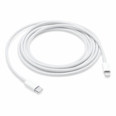 Kabel USB-C naar Lightning Apple MQGH2ZM/A Wit 2 m (1 Stuks)