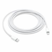 Kabel USB-C naar Lightning Apple MQGH2ZM/A Wit 2 m (1 Stuks)