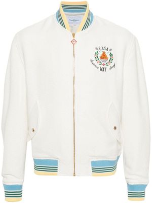 Casablanca veste bomber Trophy - Tons neutres