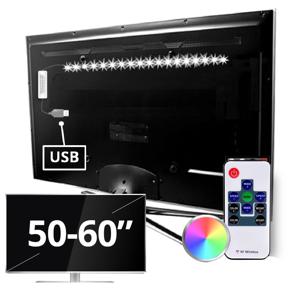 Tv led strip set met 1 RGB strip voor tv’s van 50 tot 60 inch