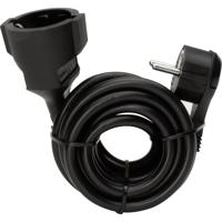 Kopp 143605083 Stroom Verlengkabel Zwart 3.00 m H05VV-F 3G 1,5 mm² Kopp 143605083 Stroom Verlengkabel Zwart 3.00 m H05VV-F 3G 1,5 mm²