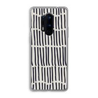 Moroccan stripes: OnePlus 8 Pro Transparant Hoesje