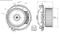 Interieurventilatie NRF, Spanning (Volt)12V, u.a. für VW, Skoda, Audi, Seat, Cupra - thumbnail