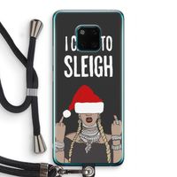 Came To Sleigh: Huawei Mate 20 Pro Transparant Hoesje met koord