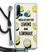 Lemonade: Huawei P20 Lite (2019) Transparant Hoesje met koord