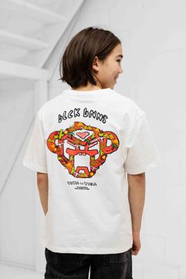 Black Bananas Crayon T-Shirt Kids Wit - Maat 128 - Kleur: Wit | Soccerfanshop