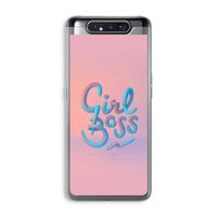 Girl boss: Samsung Galaxy A80 Transparant Hoesje