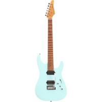 Fazley Sunset Series Sand Shark Sky Blue elektrische gitaar met gigbag