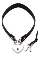 Lock-It Heart Lock and Key Choker