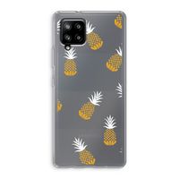 Ananasjes: Samsung Galaxy A42 5G Transparant Hoesje