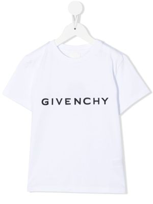 Givenchy Kids t-shirt à logo 4G imprimé - Blanc