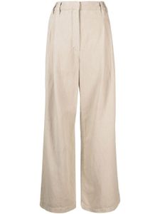 Brunello Cucinelli pantalon ample à pinces - Tons neutres