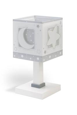 Dalber Kinderkamer tafellampMoonlight soft grijs - 63231E