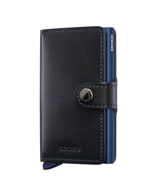 Secrid Mini Wallet Portemonnee Original Black-Navy
