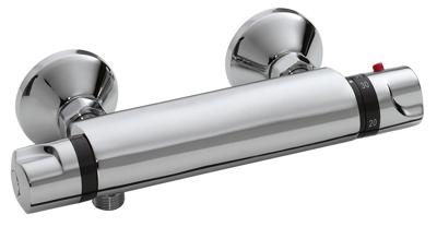 Wiesbaden Universal therm.douchemengkraan 15cm