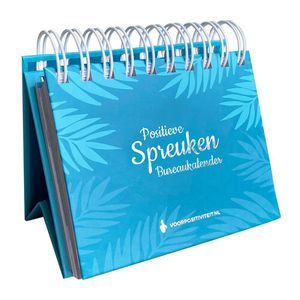 Bureaukalender Positieve spreuken - Mark Verhees - Paperback (9789493205109)
