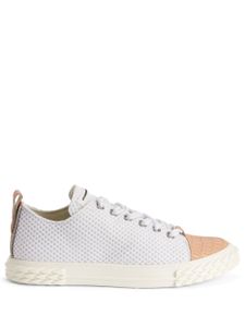 Giuseppe Zanotti baskets Blabber en mesh - Blanc