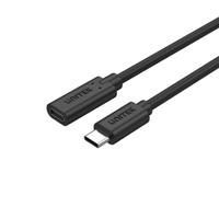 UNITEK C14086BK USB-kabel USB 3.2 Gen 2 (3.1 Gen 2) 0,5 m USB C Zwart