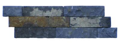 Steenstrips 01 Gray Brown Marmer 15x50 cm