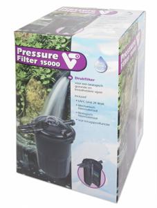 VT Pressure Filter 15000 - Heldere Vijver tot 15m³ & Driestaps 24W UV-C Reiniging