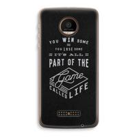 Life: Motorola Moto Z Force Transparant Hoesje - thumbnail