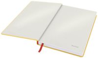 Leitz Cosy notitieboek met harde kaft, voor ft A5, gelijnd, geel - thumbnail