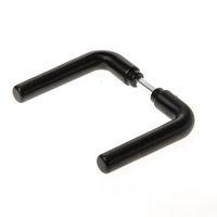 Axa deurkruk Curve L zwart 6140