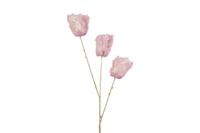 Decostar tulp 85 cm roze glans