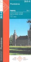 Wandelkaart - Topografische kaart 35/5-6 Topo25 Plombières | NGI - Nationaal Geografisch Instituut