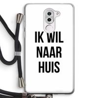 Ik wil naar huis: Honor 6X Transparant Hoesje met koord