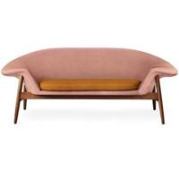 Warm Nordic Fried Egg sofa Pale Rose|Dark ochre, Canvas 614|424