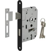 Intersteel Woningbouw klavier dag- en nachtslot zwart 55 mm