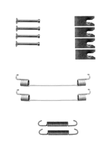 Toebehoren, remschoen ATE, u.a. für Toyota, Renault, Nissan, Daihatsu