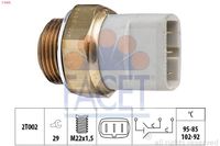 Temperatuurschakelaar, radiateurventilator 75635
