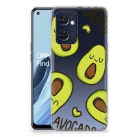 OPPO Reno 7 5G | Find X5 Lite Telefoonhoesje met Naam Avocado Singing