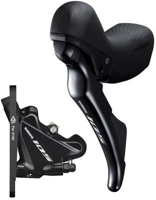 SHIMANO Schijfremset voor 2 speed 105 r7020 / r7070 flat