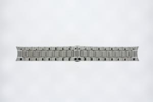 Horlogeband Armani AR1635 Staal 22mm