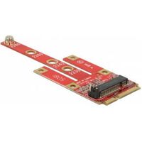 Delock 63384 Converter Mini PCIe > M.2 Key B-sleuf + Micro SIM-sleuf
