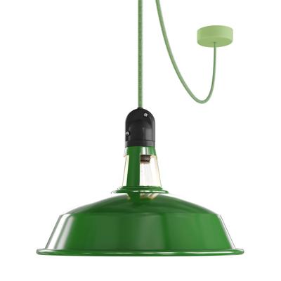 Hanglamp buiten industrieel zwart &apos;Haven&apos; E27 IP65 38 cm Made in Italy
